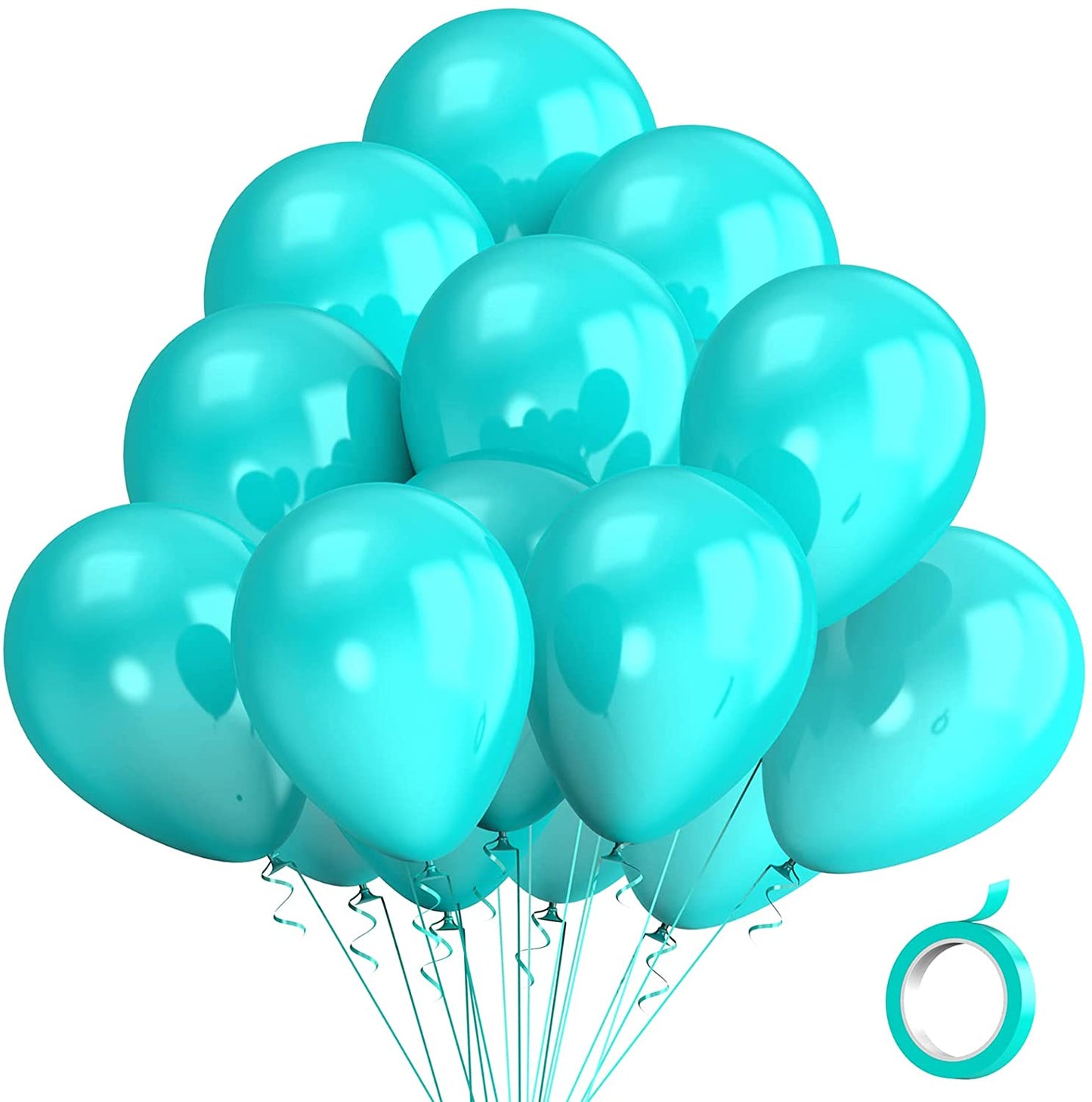 Teal Balloons